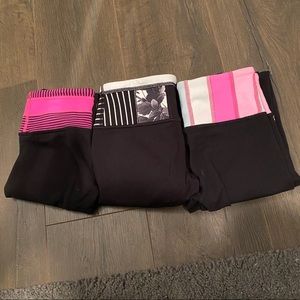 Lululemon leggings with band
